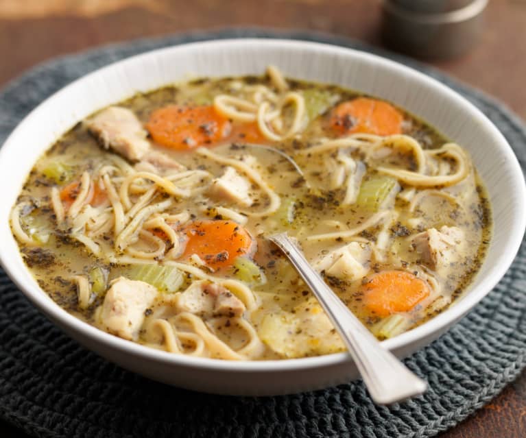 Chicken noodles soup-simple-et-naturelle